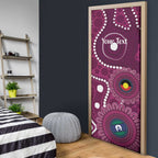 Sea Eagles NAIDOC Week 2026 Personalised Door Cover 50 Years of Deadly Aboriginal Art