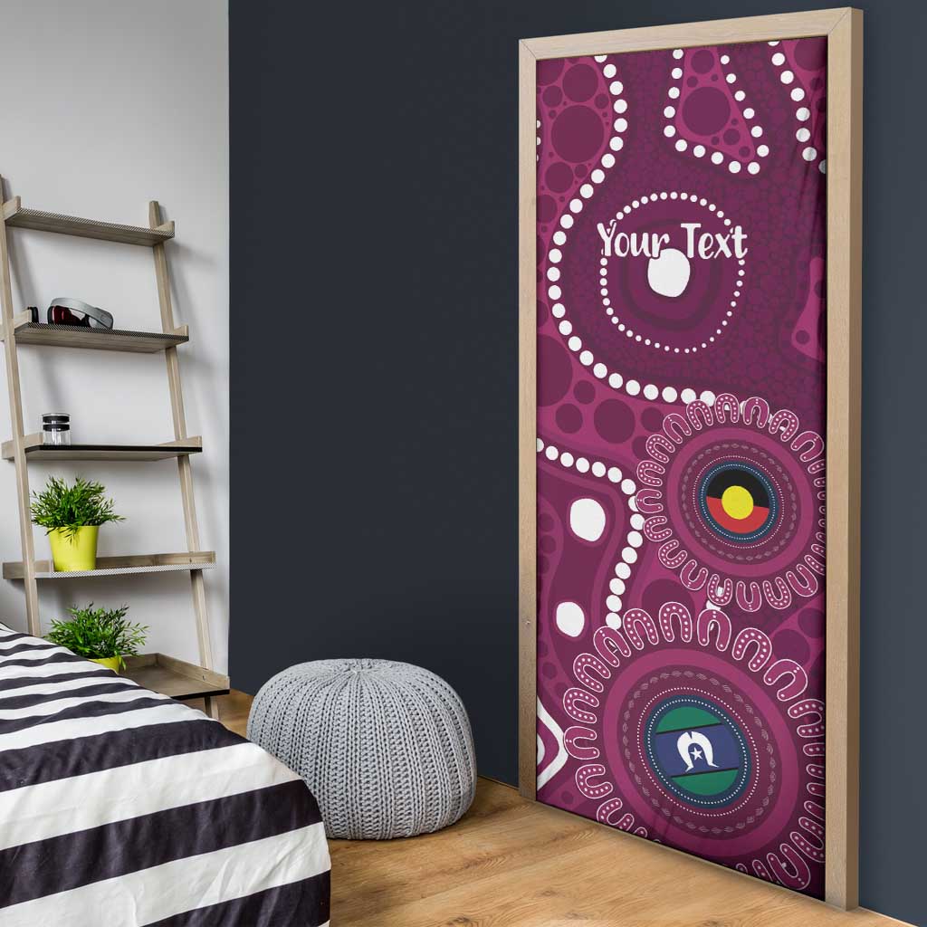 Sea Eagles NAIDOC Week 2026 Personalised Door Cover 50 Years of Deadly Aboriginal Art