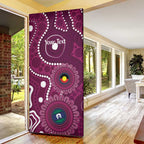 Sea Eagles NAIDOC Week 2026 Personalised Door Cover 50 Years of Deadly Aboriginal Art