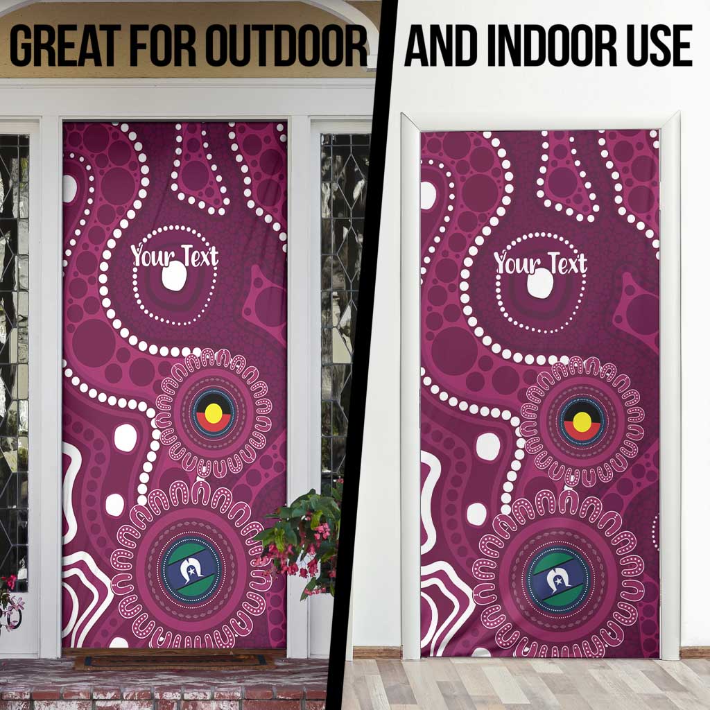 Sea Eagles NAIDOC Week 2026 Personalised Door Cover 50 Years of Deadly Aboriginal Art