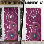 Sea Eagles NAIDOC Week 2026 Personalised Door Cover 50 Years of Deadly Aboriginal Art