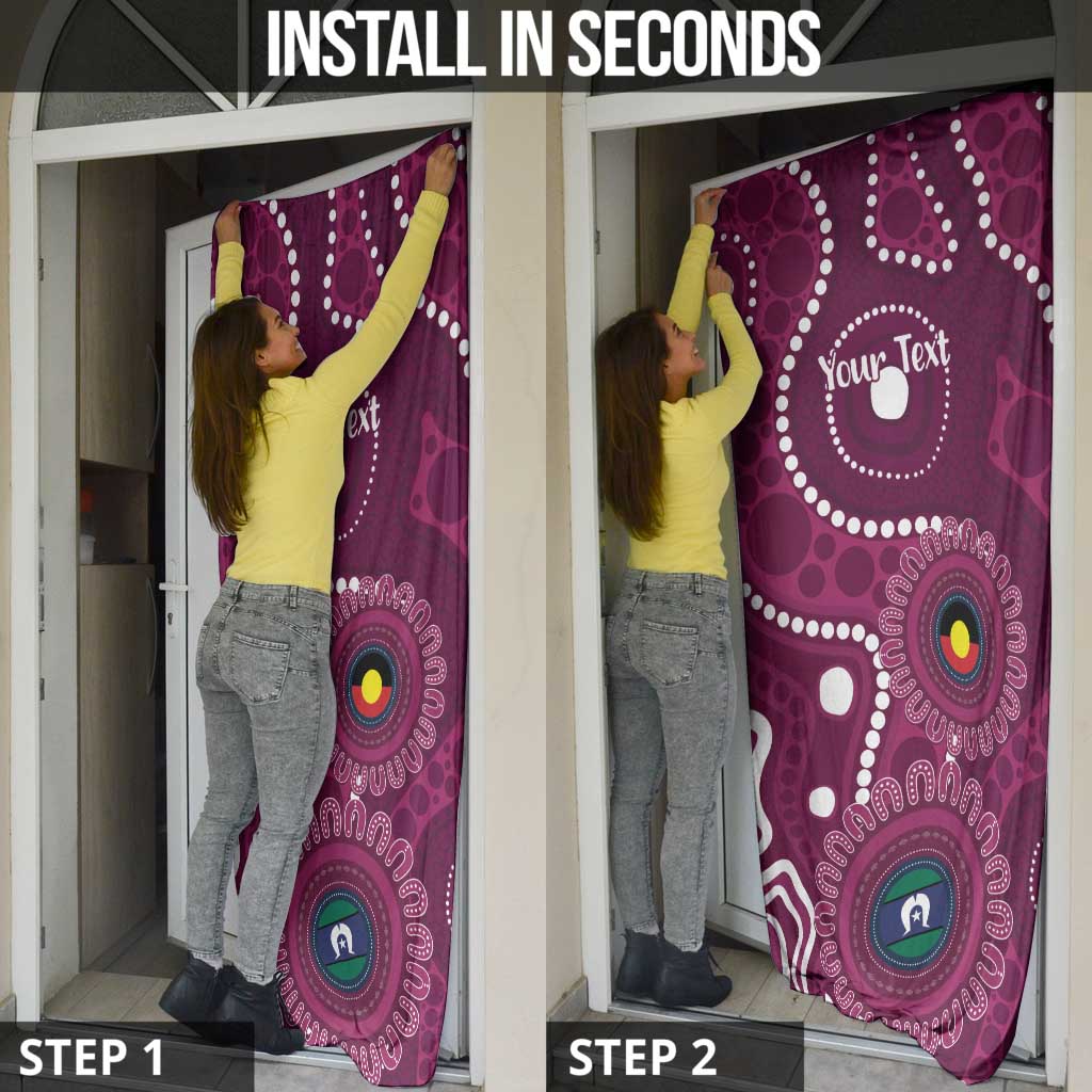 Sea Eagles NAIDOC Week 2026 Personalised Door Cover 50 Years of Deadly Aboriginal Art