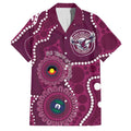 Sea Eagles NAIDOC Week 2026 Personalised Family Matching Long Sleeve Bodycon Dress and Hawaiian Shirt 50 Years of Deadly Aboriginal Art