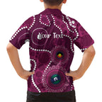 Sea Eagles NAIDOC Week 2026 Personalised Family Matching Off Shoulder Short Dress and Hawaiian Shirt 50 Years of Deadly Aboriginal Art