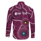 Sea Eagles NAIDOC Week 2026 Personalised Family Matching Off Shoulder Short Dress and Hawaiian Shirt 50 Years of Deadly Aboriginal Art