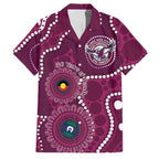 Sea Eagles NAIDOC Week 2026 Personalised Family Matching Summer Maxi Dress and Hawaiian Shirt 50 Years of Deadly Aboriginal Art
