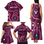 Sea Eagles NAIDOC Week 2026 Personalised Family Matching Tank Maxi Dress and Hawaiian Shirt 50 Years of Deadly Aboriginal Art