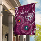 Sea Eagles NAIDOC Week 2026 Personalised Garden Flag 50 Years of Deadly Aboriginal Art