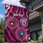Sea Eagles NAIDOC Week 2026 Personalised Garden Flag 50 Years of Deadly Aboriginal Art