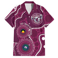 Sea Eagles NAIDOC Week 2026 Personalised Hawaiian Shirt 50 Years of Deadly Aboriginal Art