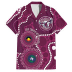 Sea Eagles NAIDOC Week 2026 Personalised Hawaiian Shirt 50 Years of Deadly Aboriginal Art