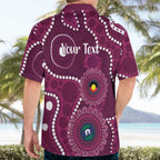 Sea Eagles NAIDOC Week 2026 Personalised Hawaiian Shirt 50 Years of Deadly Aboriginal Art