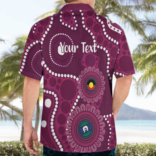 Sea Eagles NAIDOC Week 2026 Personalised Hawaiian Shirt 50 Years of Deadly Aboriginal Art