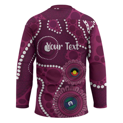 Sea Eagles NAIDOC Week 2026 Personalised Hockey Jersey 50 Years of Deadly Aboriginal Art