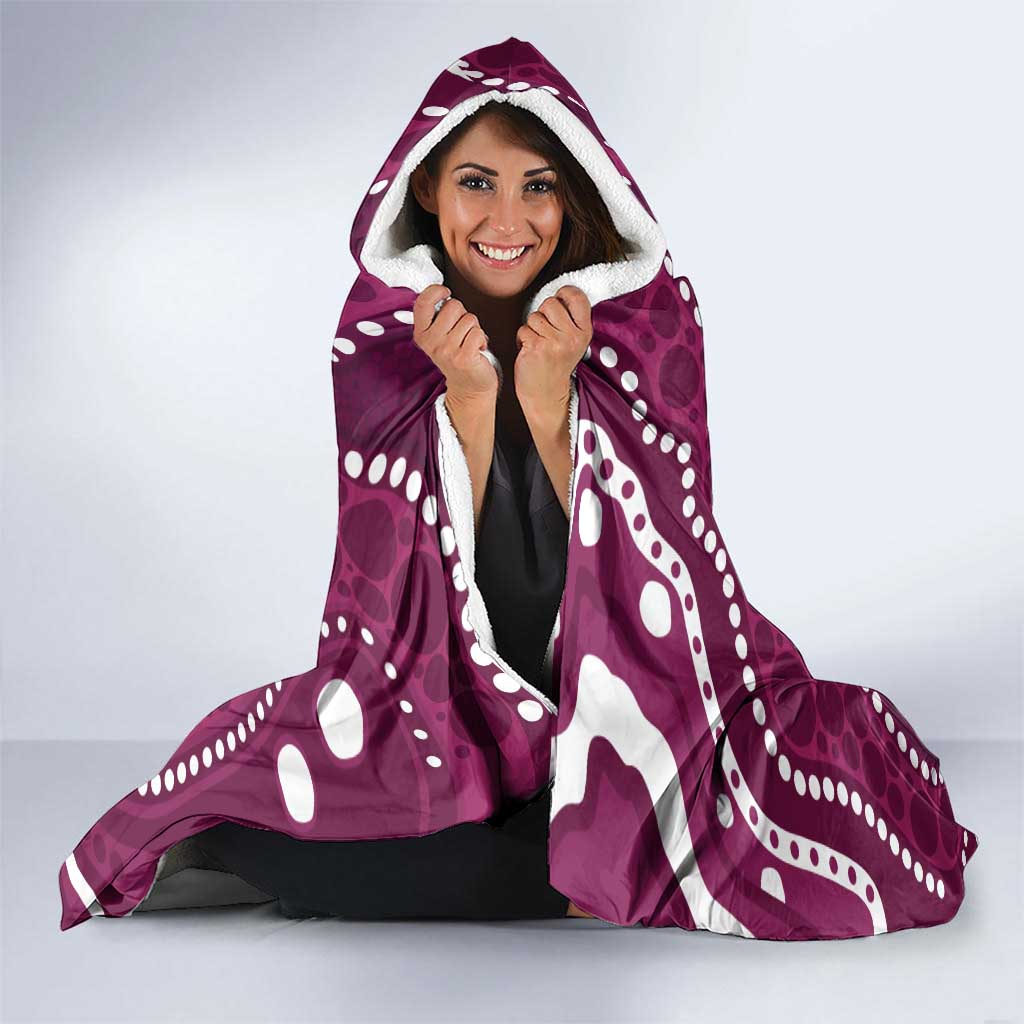 Sea Eagles NAIDOC Week 2026 Personalised Hooded Blanket 50 Years of Deadly Aboriginal Art