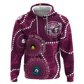 Sea Eagles NAIDOC Week 2026 Personalised Hoodie 50 Years of Deadly Aboriginal Art