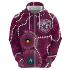 Sea Eagles NAIDOC Week 2026 Personalised Hoodie 50 Years of Deadly Aboriginal Art