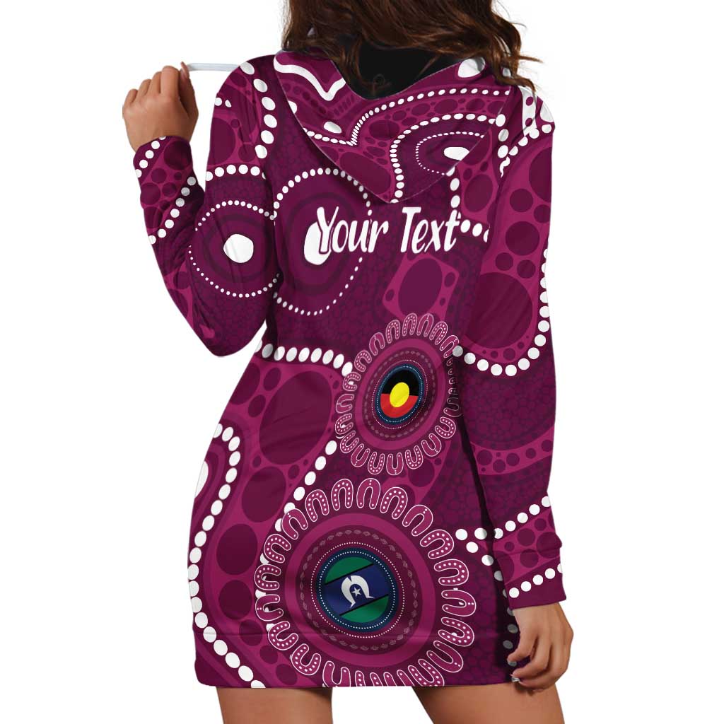 Sea Eagles NAIDOC Week 2026 Personalised Hoodie Dress 50 Years of Deadly Aboriginal Art