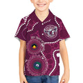Sea Eagles NAIDOC Week 2026 Personalised Kid Hawaiian Shirt 50 Years of Deadly Aboriginal Art