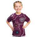 Sea Eagles NAIDOC Week 2026 Personalised Kid T Shirt 50 Years of Deadly Aboriginal Art