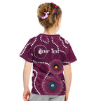 Sea Eagles NAIDOC Week 2026 Personalised Kid T Shirt 50 Years of Deadly Aboriginal Art