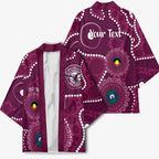 Sea Eagles NAIDOC Week 2026 Personalised Kimono 50 Years of Deadly Aboriginal Art