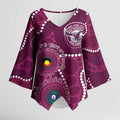 Sea Eagles NAIDOC Week 2026 Personalised Kimono Sleeve Blouse 50 Years of Deadly Aboriginal Art