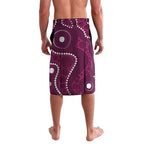 Sea Eagles NAIDOC Week 2026 Personalised Lavalava 50 Years of Deadly Aboriginal Art