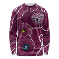 Sea Eagles NAIDOC Week 2026 Personalised Long Sleeve Shirt 50 Years of Deadly Aboriginal Art
