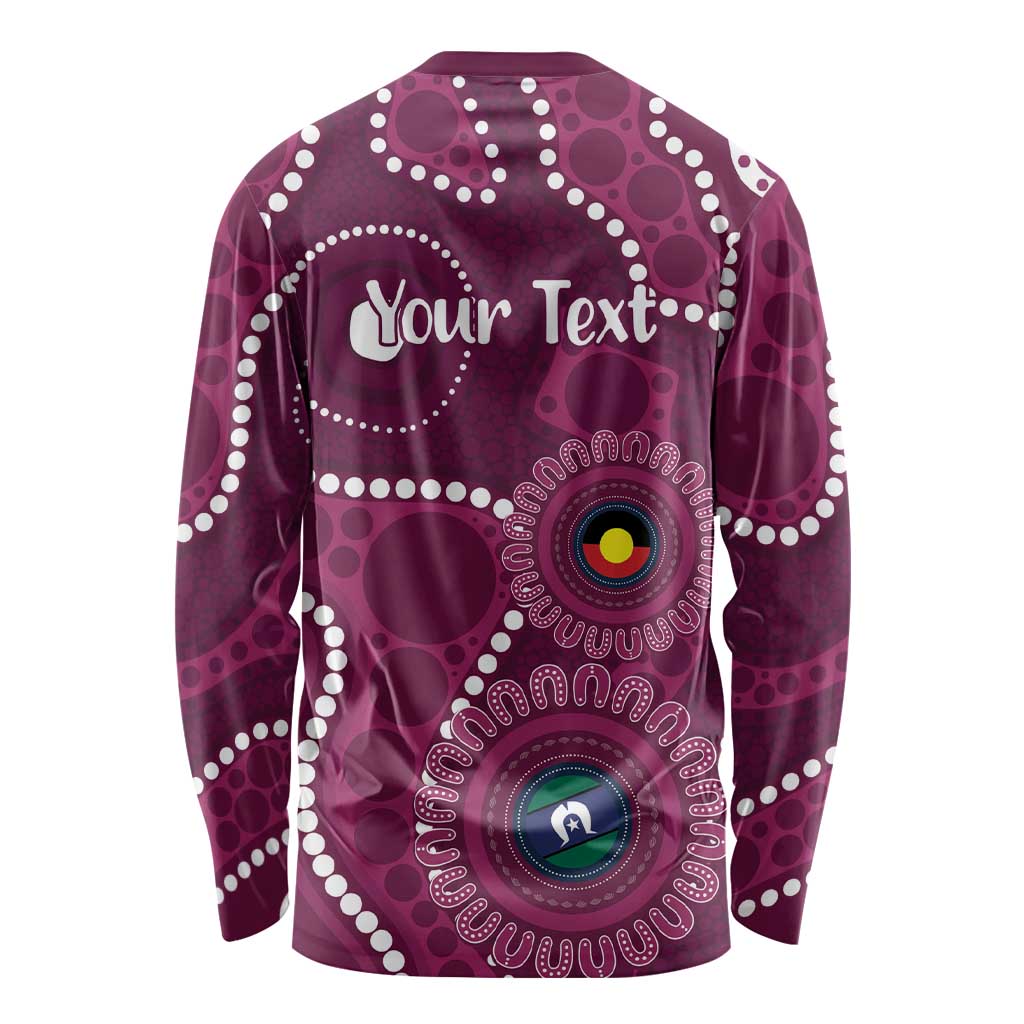 Sea Eagles NAIDOC Week 2026 Personalised Long Sleeve Shirt 50 Years of Deadly Aboriginal Art