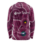 Sea Eagles NAIDOC Week 2026 Personalised Long Sleeve Shirt 50 Years of Deadly Aboriginal Art