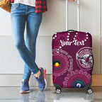 Sea Eagles NAIDOC Week 2026 Personalised Luggage Cover 50 Years of Deadly Aboriginal Art