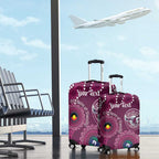 Sea Eagles NAIDOC Week 2026 Personalised Luggage Cover 50 Years of Deadly Aboriginal Art