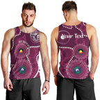 Sea Eagles NAIDOC Week 2026 Personalised Men Tank Top 50 Years of Deadly Aboriginal Art