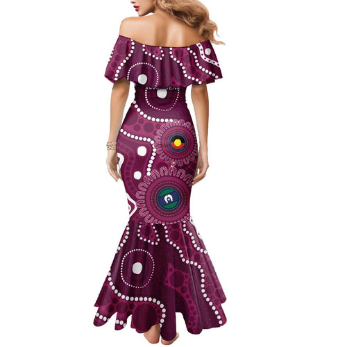 Sea Eagles NAIDOC Week 2026 Personalised Mermaid Dress 50 Years of Deadly Aboriginal Art