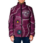 Sea Eagles NAIDOC Week 2026 Personalised Padded Jacket 50 Years of Deadly Aboriginal Art