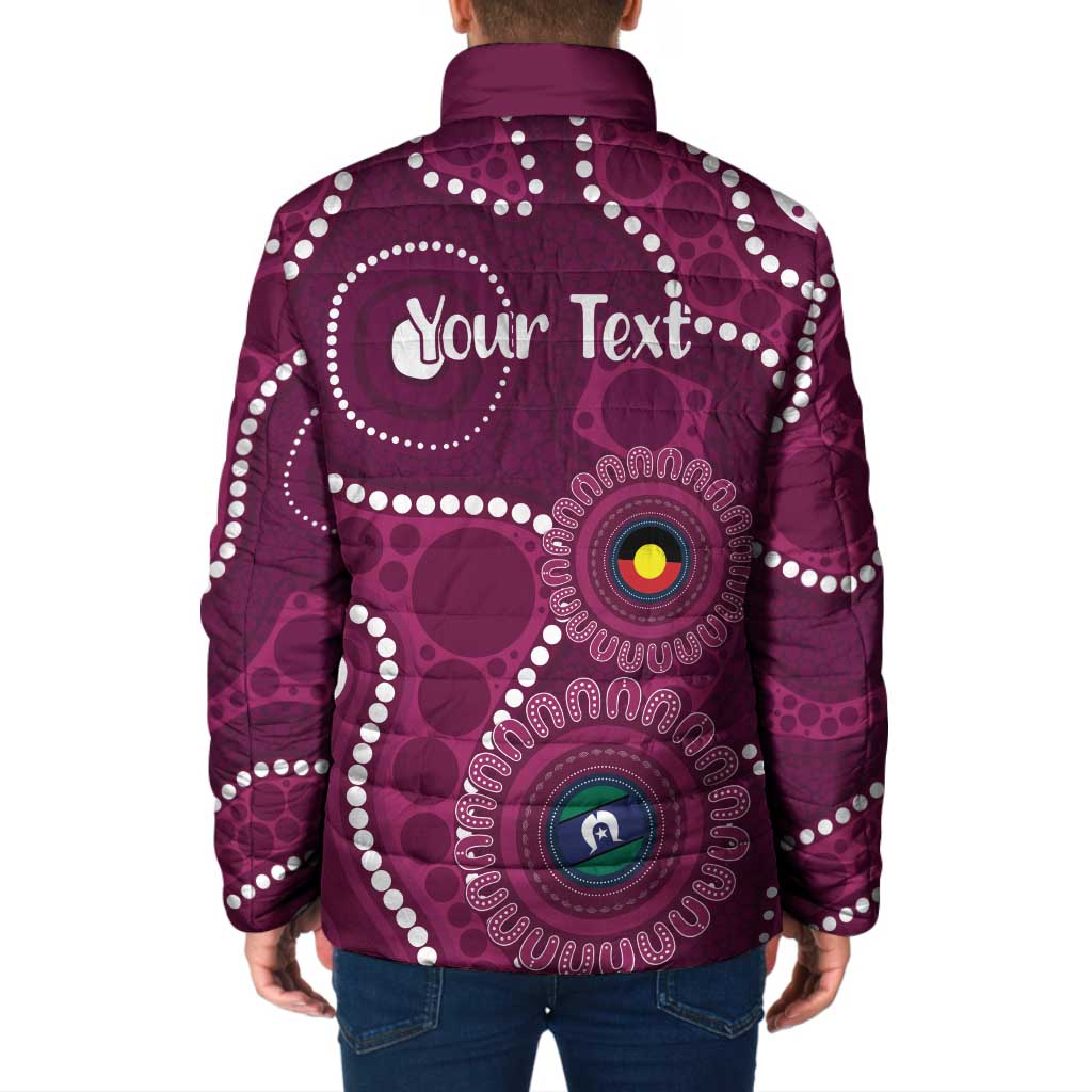 Sea Eagles NAIDOC Week 2026 Personalised Padded Jacket 50 Years of Deadly Aboriginal Art
