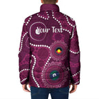 Sea Eagles NAIDOC Week 2026 Personalised Padded Jacket 50 Years of Deadly Aboriginal Art