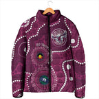 Sea Eagles NAIDOC Week 2026 Personalised Padded Jacket 50 Years of Deadly Aboriginal Art