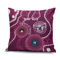 Sea Eagles NAIDOC Week 2026 Personalised Pillow Cover 50 Years of Deadly Aboriginal Art