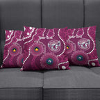 Sea Eagles NAIDOC Week 2026 Personalised Pillow Cover 50 Years of Deadly Aboriginal Art