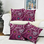 Sea Eagles NAIDOC Week 2026 Personalised Pillow Cover 50 Years of Deadly Aboriginal Art