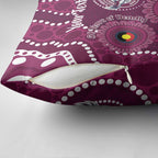 Sea Eagles NAIDOC Week 2026 Personalised Pillow Cover 50 Years of Deadly Aboriginal Art