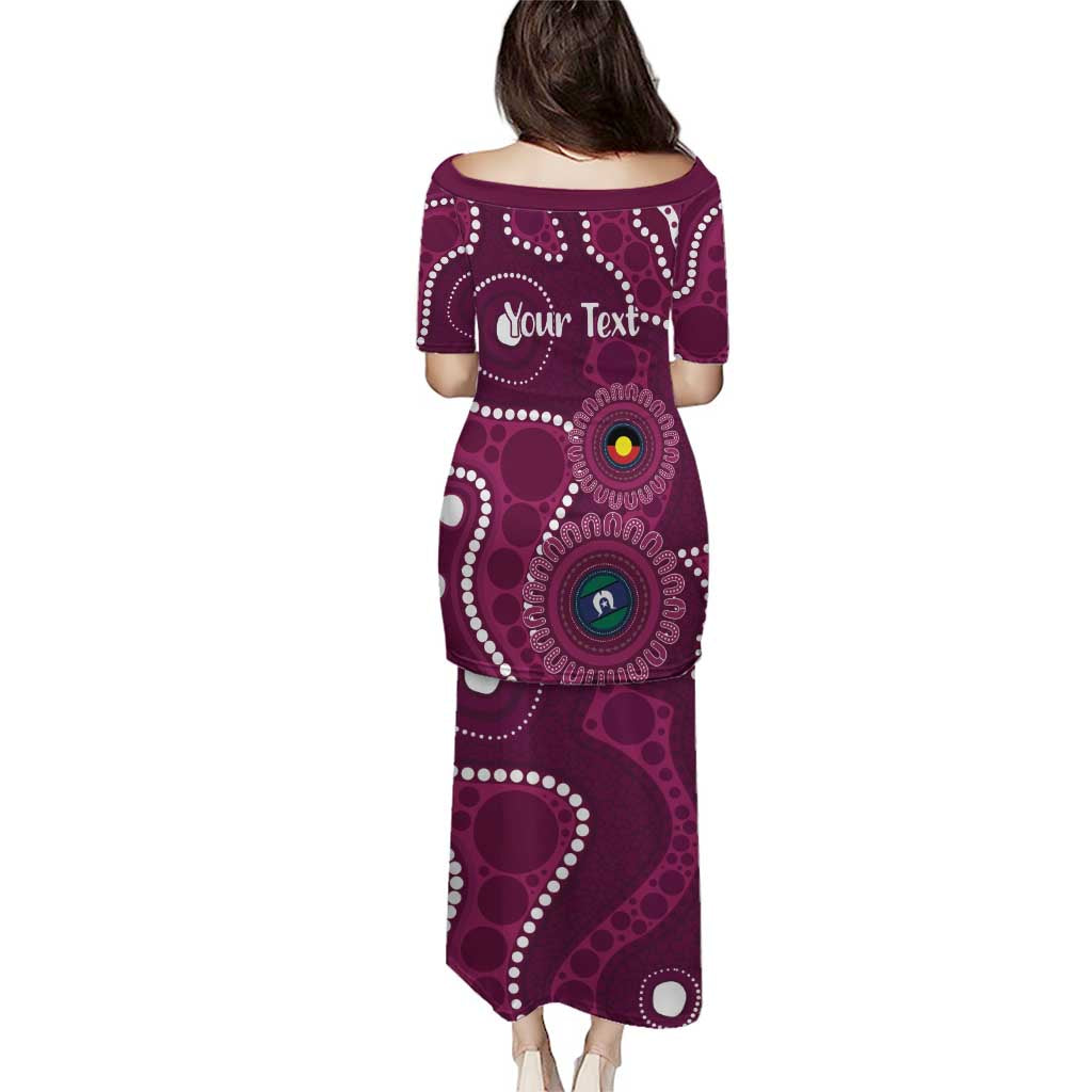 Sea Eagles NAIDOC Week 2026 Personalised Puletasi 50 Years of Deadly Aboriginal Art