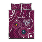 Sea Eagles NAIDOC Week 2026 Personalised Quilt Bed Set 50 Years of Deadly Aboriginal Art