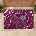 Sea Eagles NAIDOC Week 2026 Personalised Rubber Doormat 50 Years of Deadly Aboriginal Art