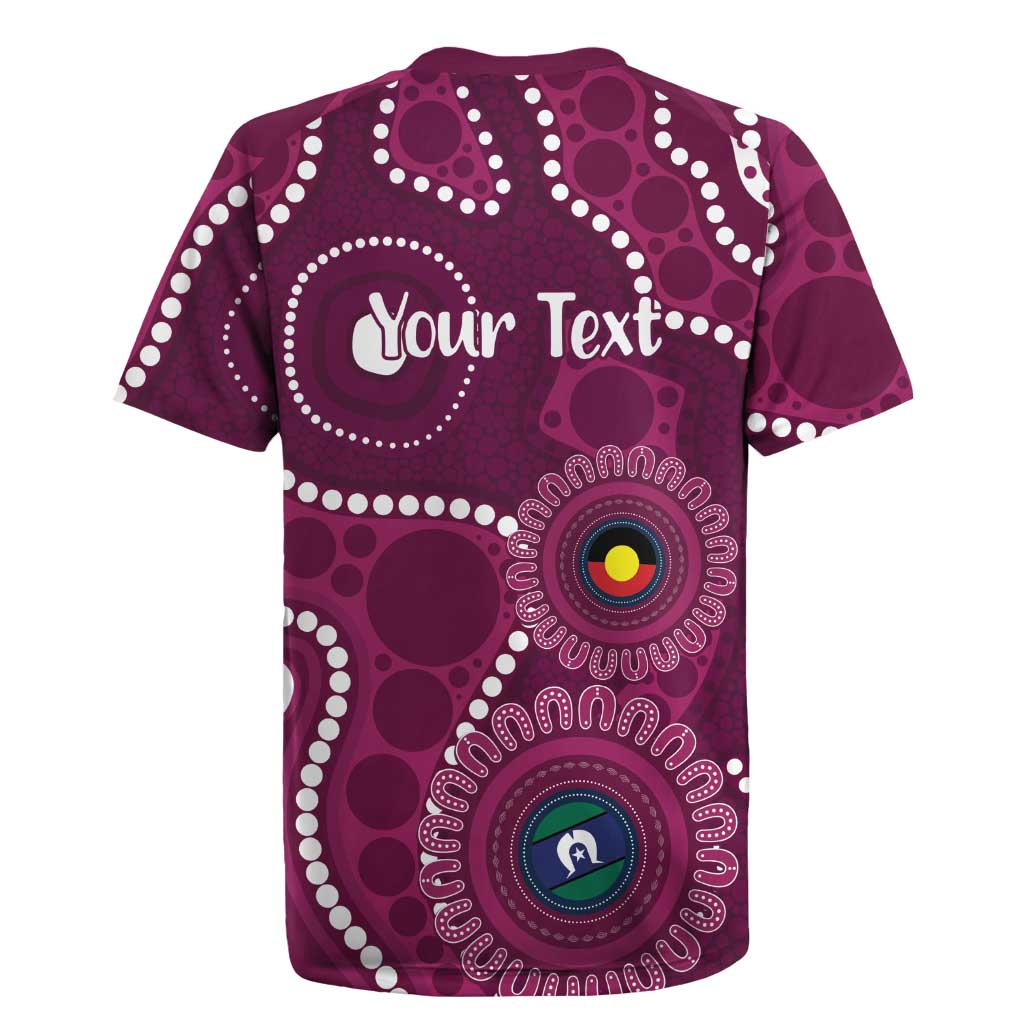 Sea Eagles NAIDOC Week 2026 Personalised Rugby Jersey 50 Years of Deadly Aboriginal Art
