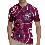 Sea Eagles NAIDOC Week 2026 Personalised Rugby Jersey 50 Years of Deadly Aboriginal Art