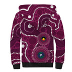 Sea Eagles NAIDOC Week 2026 Personalised Sherpa Hoodie 50 Years of Deadly Aboriginal Art