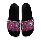 Sea Eagles NAIDOC Week 2026 Personalised Slide Sandals 50 Years of Deadly Aboriginal Art